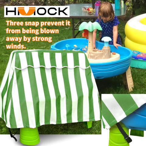 HMOCK water table cover easy to wipe clean after play.