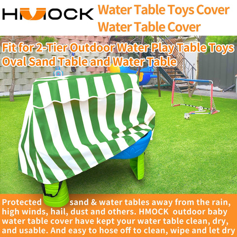 HMOCK water table cover UV coated to resist sun fading.