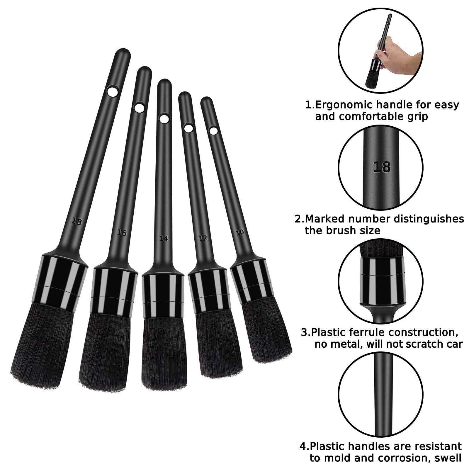 HMPLL vent-cleaning brush clears dust from AC vents efficiently.