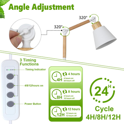 HMVPL height-adjustable stand up to 75 inches for tall plants.