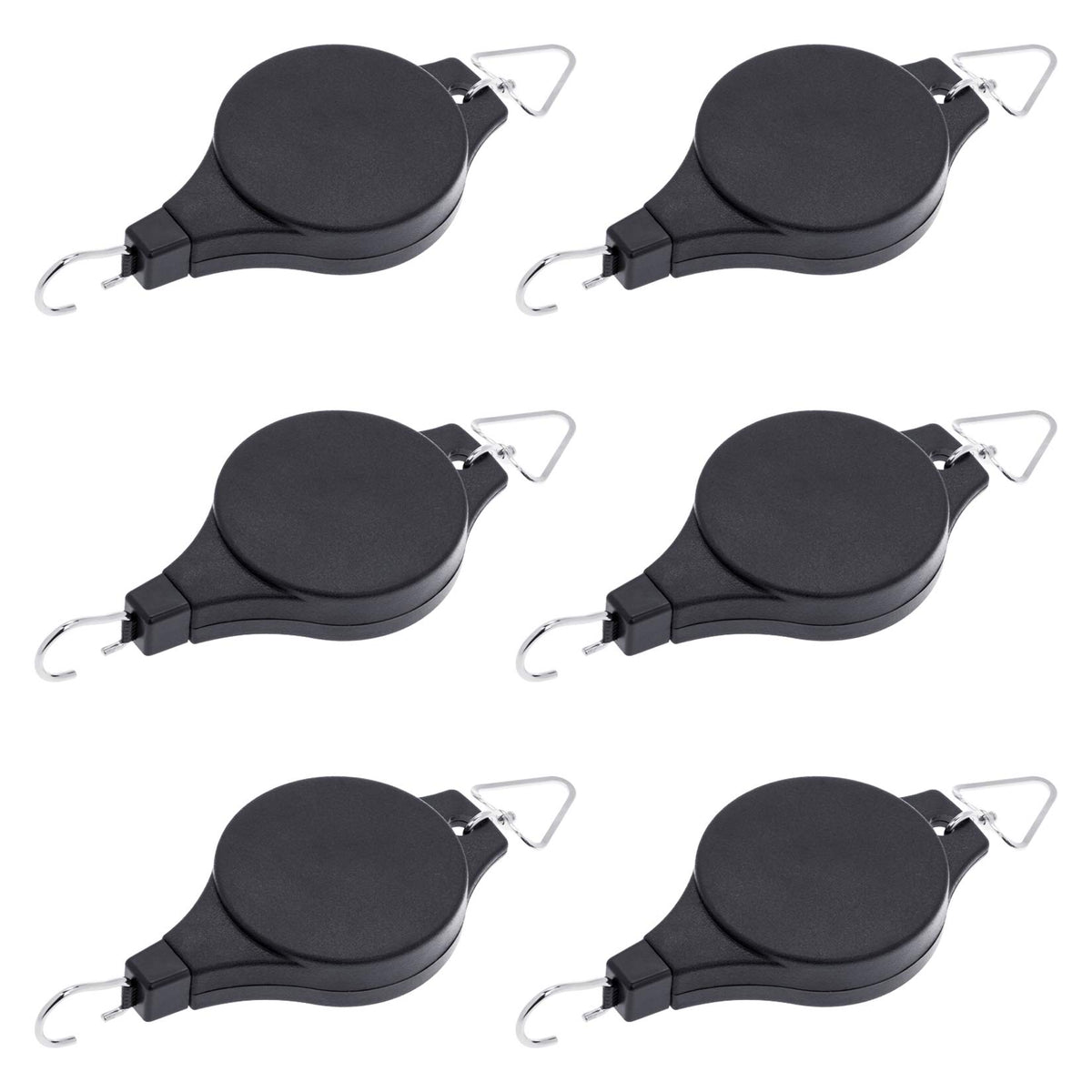 Hmxpls plant pulley retractable hanger enables effortless height adjustments for watering.