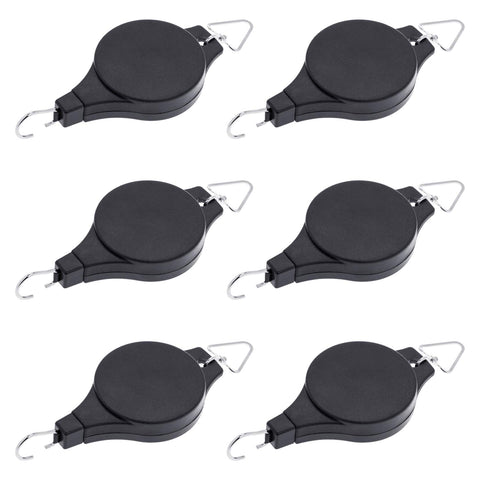 Hmxpls plant pulley retractable hanger enables effortless height adjustments for watering.