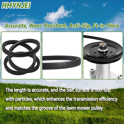 HMYNJEI drive belt 57in for Husqvarna Z254 ensures smooth drive operation