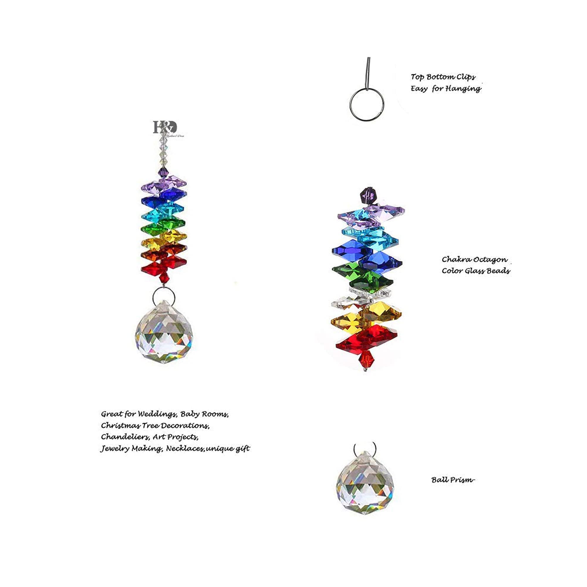 H&D Hyaline & Dora sunlight diffraction creates cheerful rainbow play.