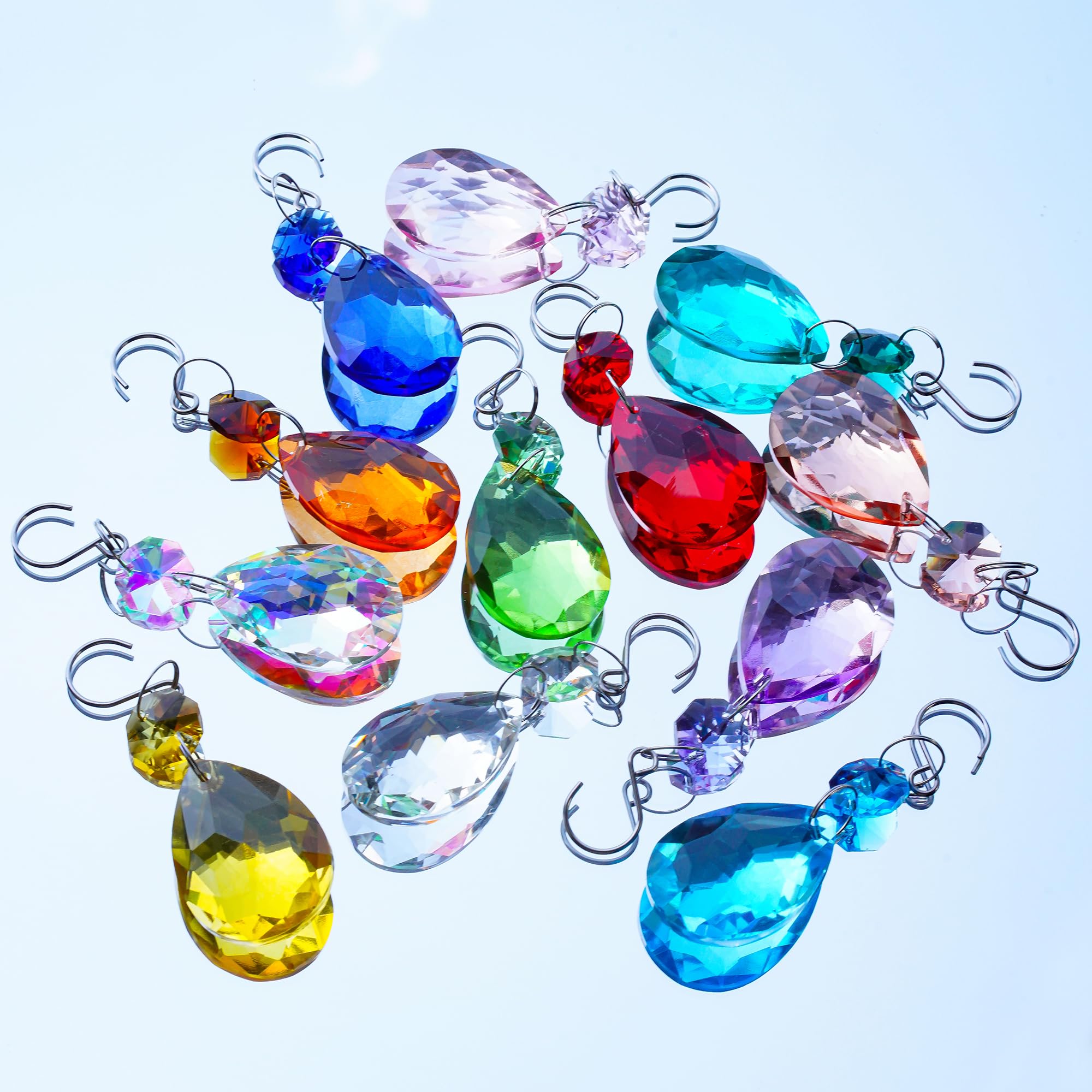 H&D Hyaline & Dora window suncatcher green crystal decor.