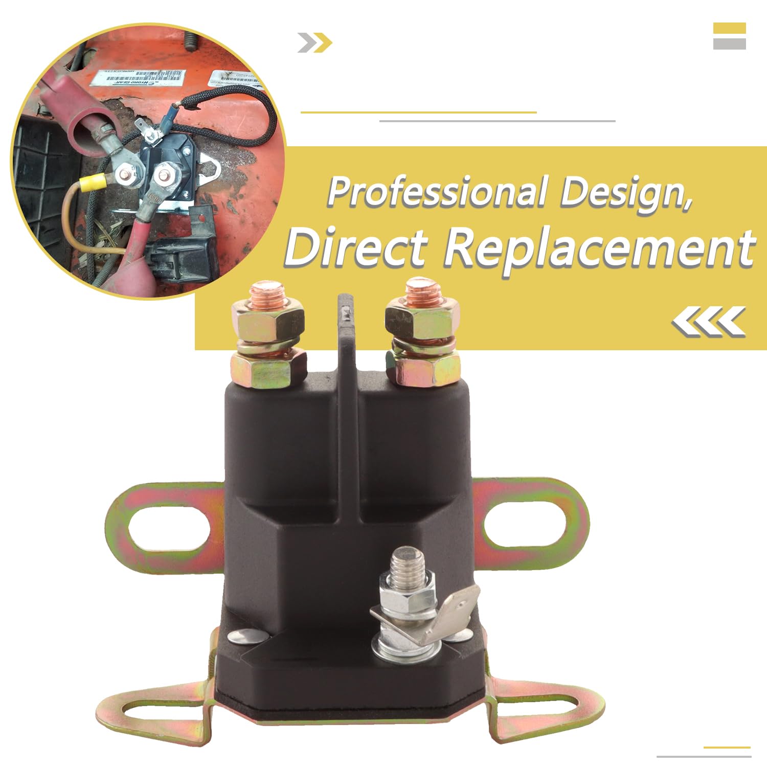 HNeekyr weatherproof solenoid with gasket for outdoor use.