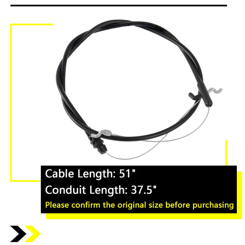 HNeekyr conduit length 38-1-4 inches for clean routing and protection
