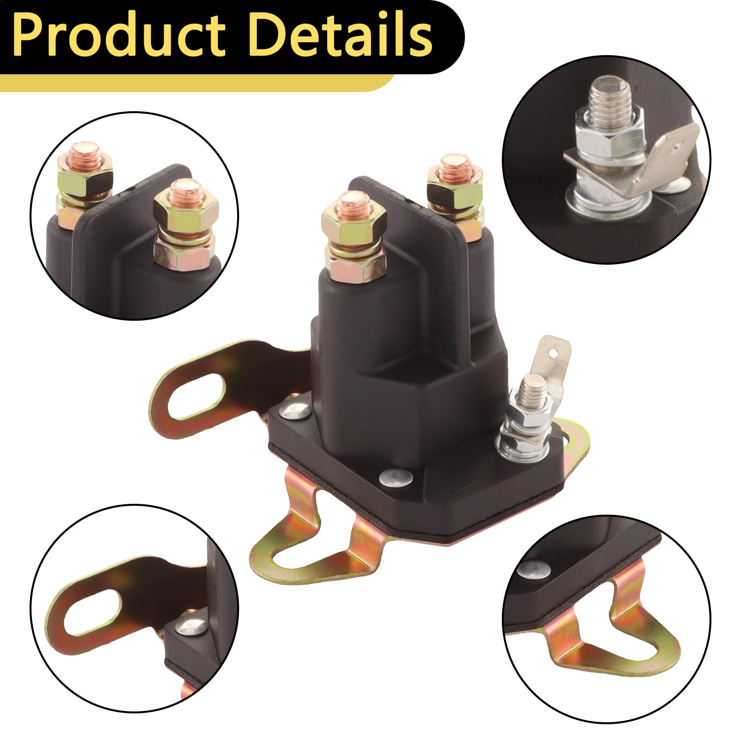 HNeekyr copper-nut detail ensures strong electrical connections.