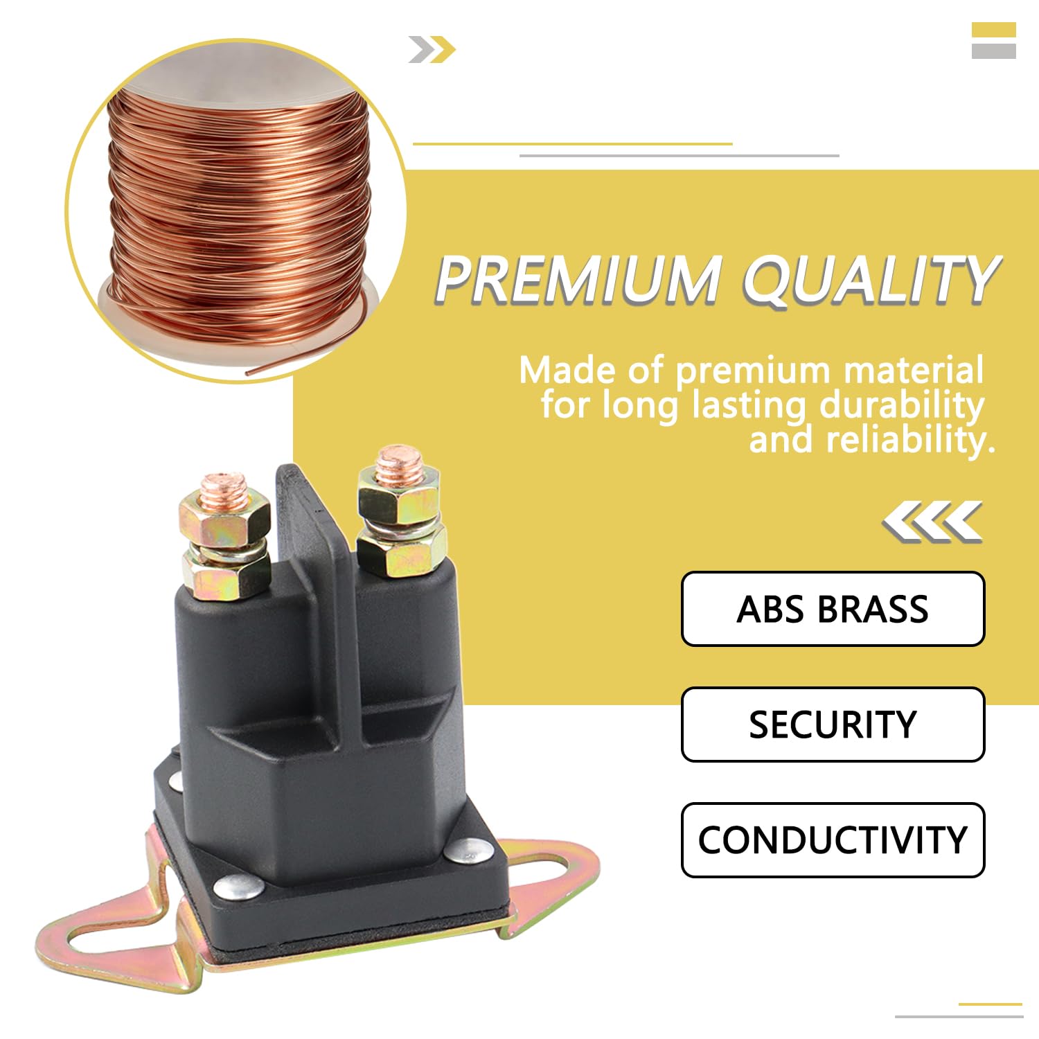 HNeekyr Lawn Boy Toro solenoid; reliable replacement.