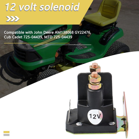 HNeekyr replacement solenoid for MTD 725-04439 with improved starting reliability