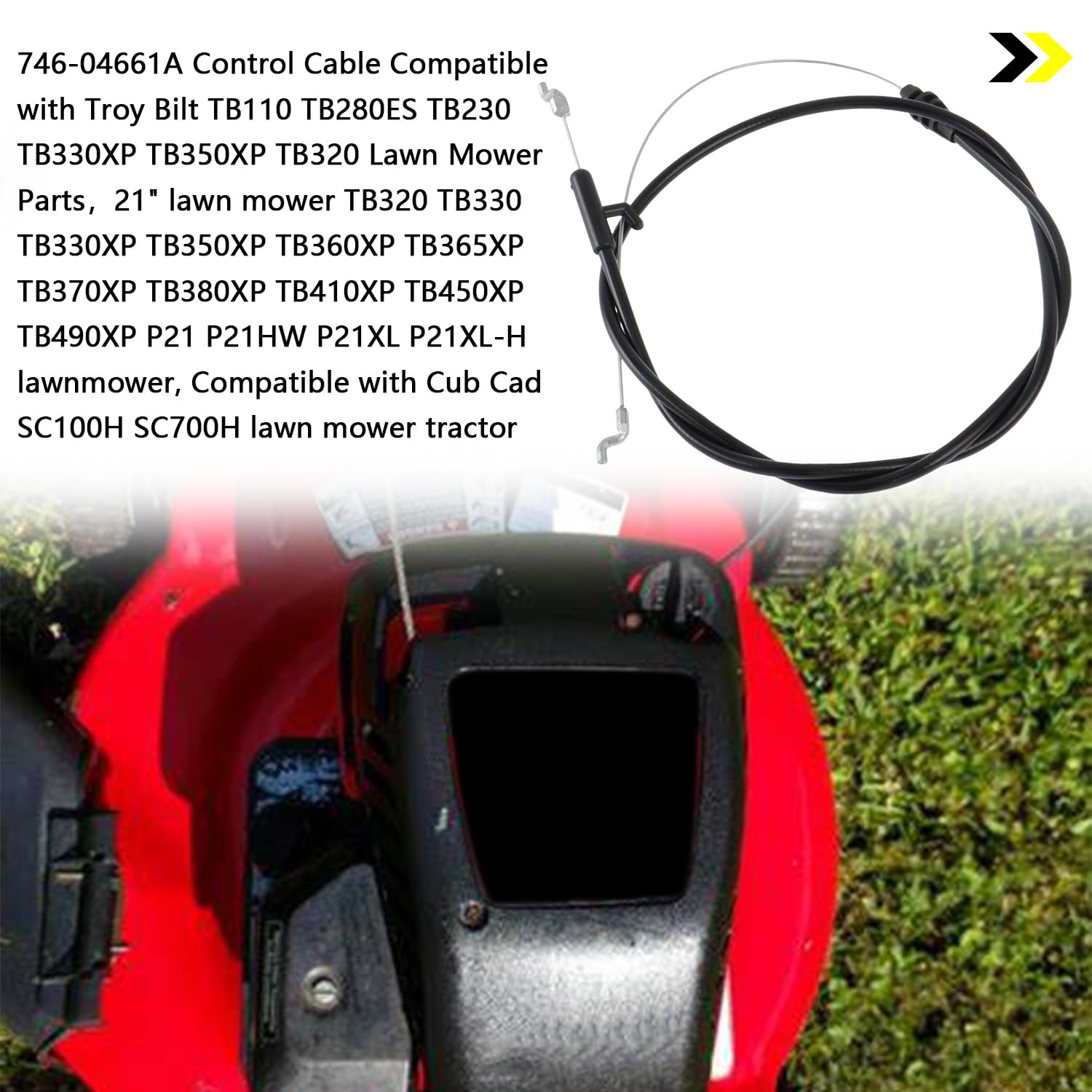HNeekyr pair of control cables offers reliable replacement