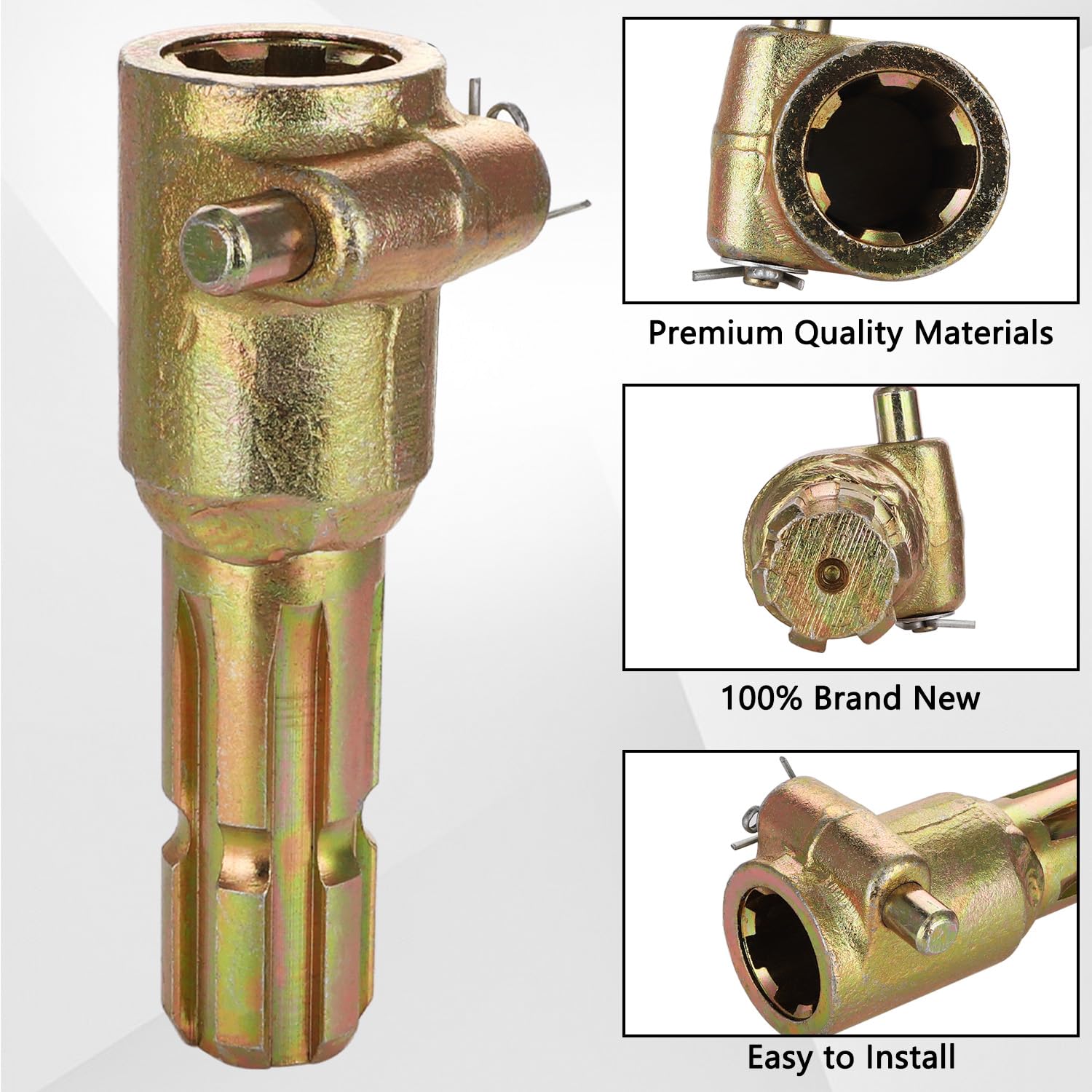 HNeekyr extender assembly image focusing on the coupling between male and female ends.