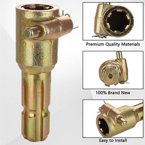 HNeekyr extender assembly image focusing on the coupling between male and female ends.