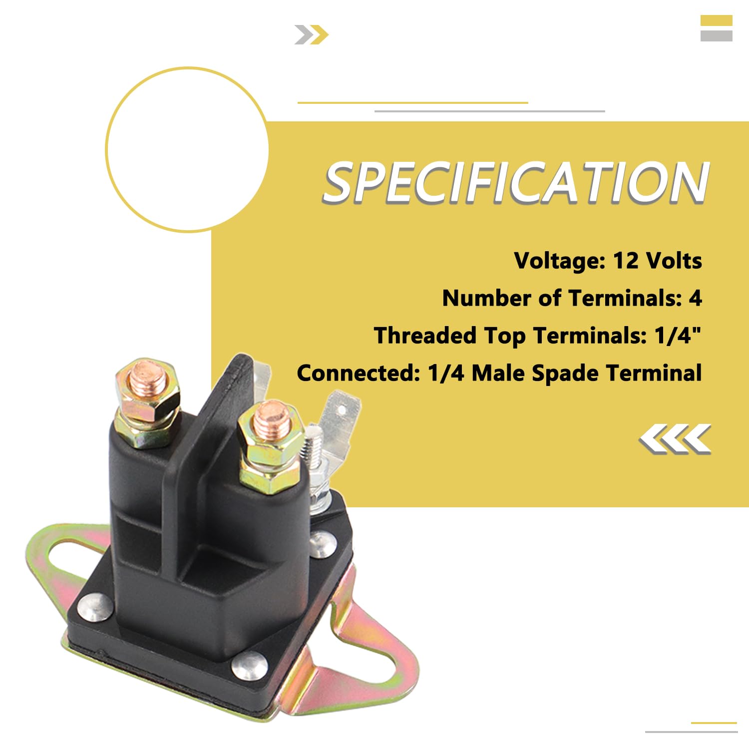 HNeekyr replacement part 117-1197 solenoid; ready-to-use.