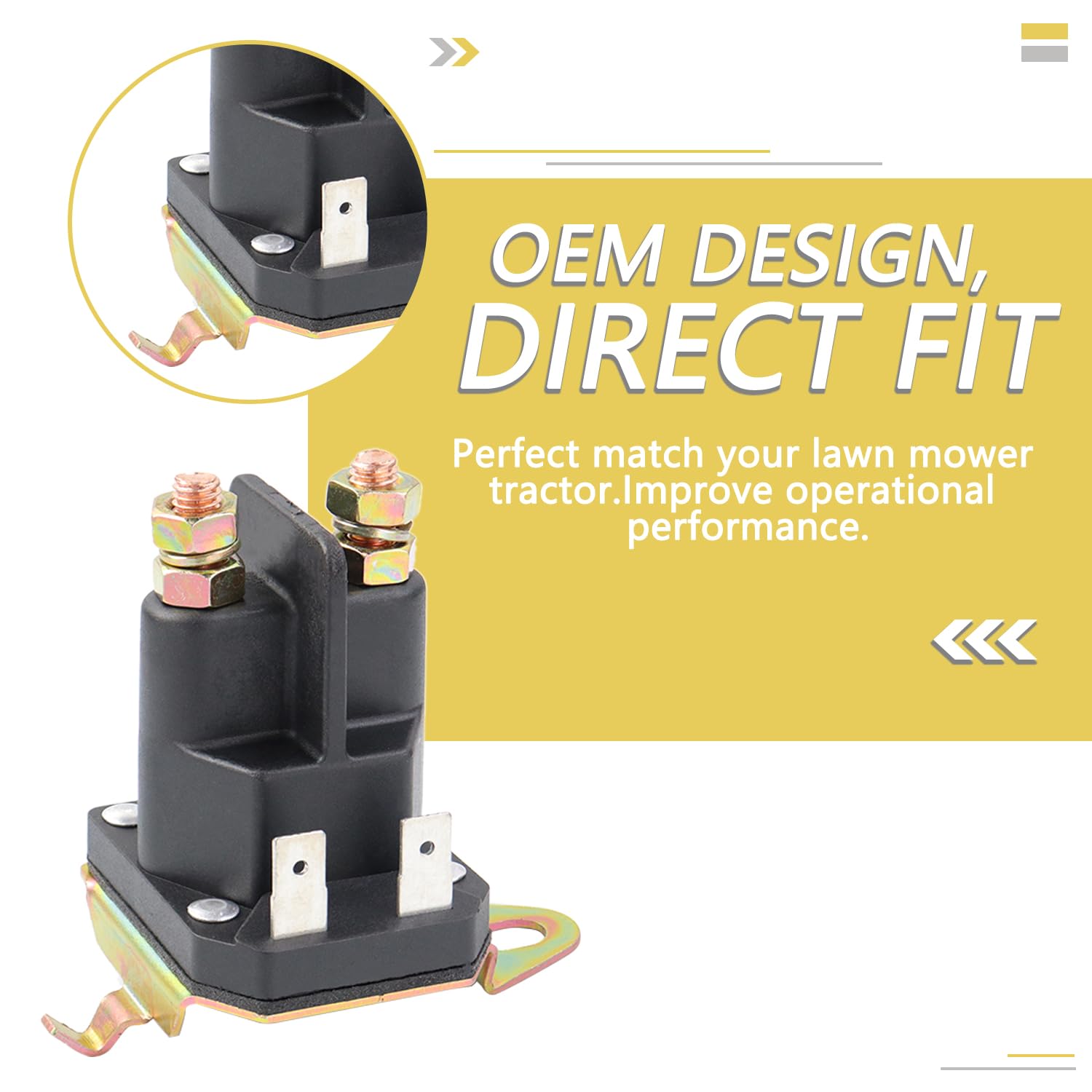 Detailed shot of HNeekyr solenoid assembly and terminals