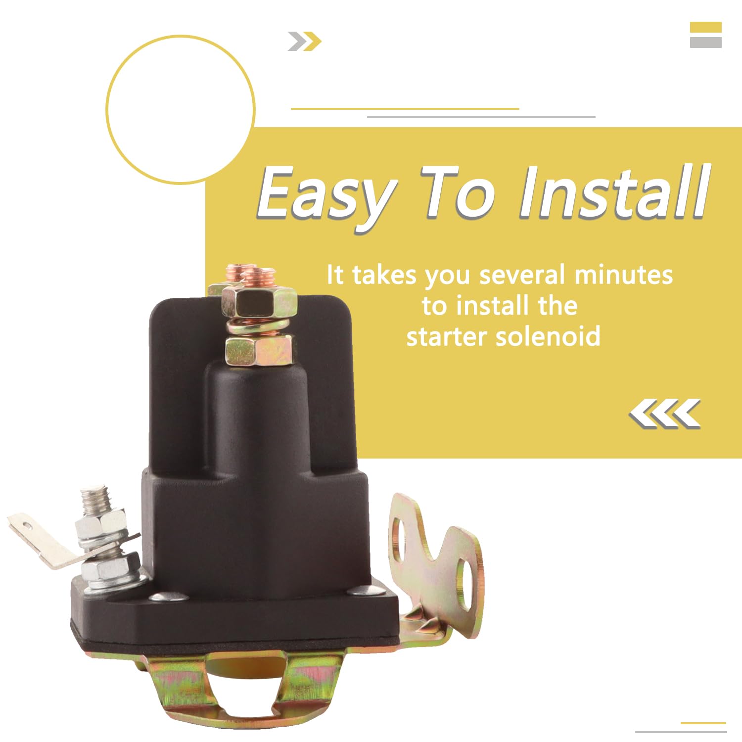 HNeekyr easy-install solenoid with tool-free setup.