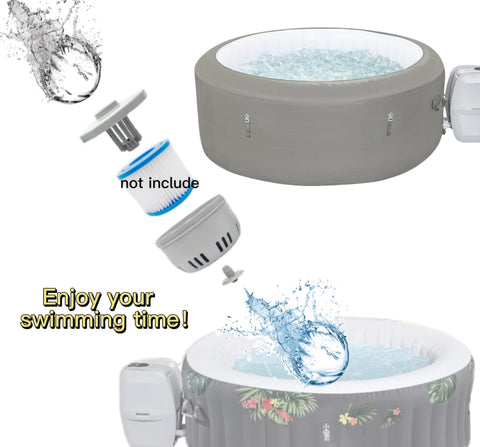 Hnemix inflatable spa housing cover compatible replacement part.