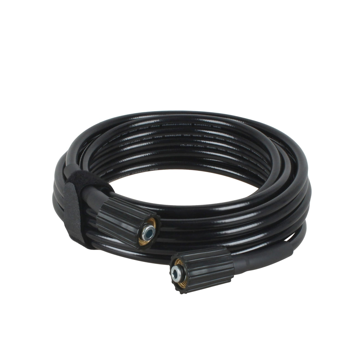 HNF quarter inch 25 ft hose with M22 fitting for leak free connections.