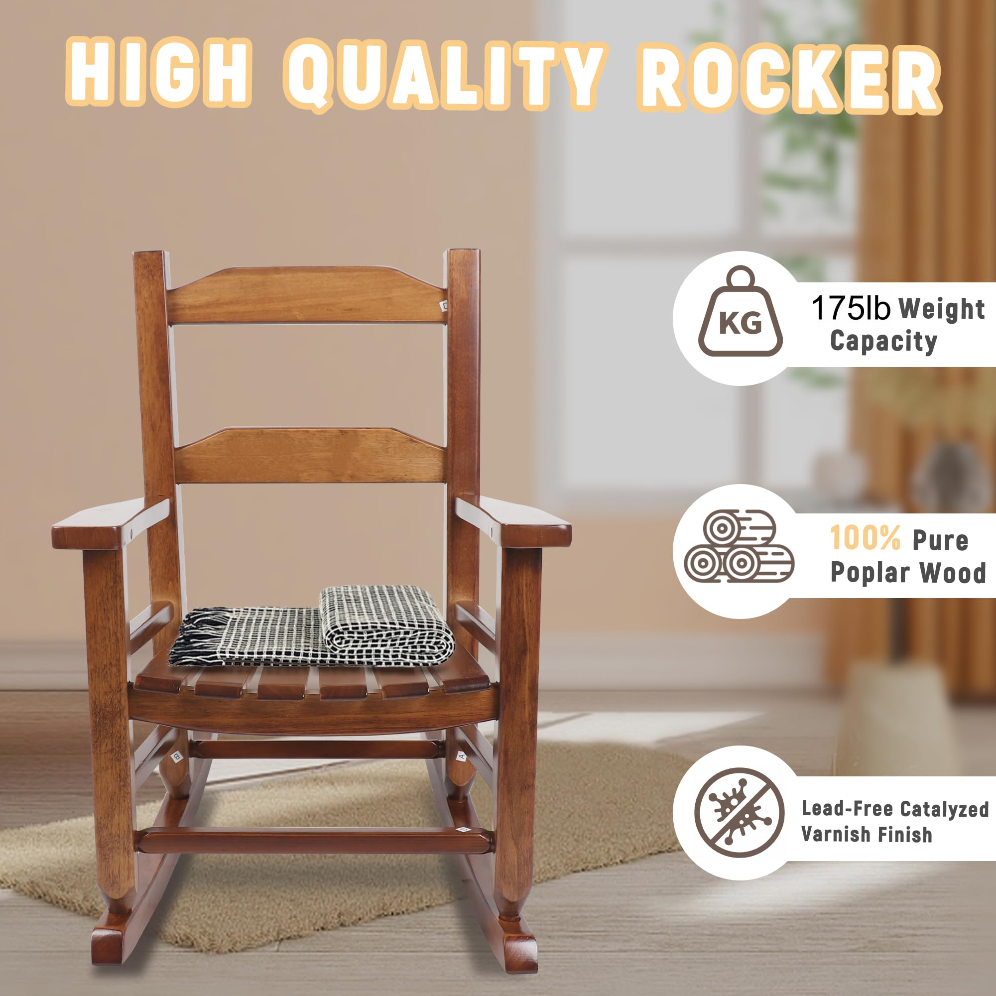 Perfect nursery or playroom seat for ages 3-6.