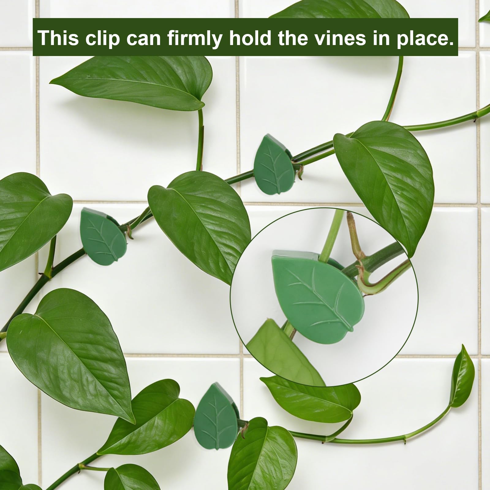 HNHMT ABS resin wall clip provides durable support for indoor and outdoor setups.