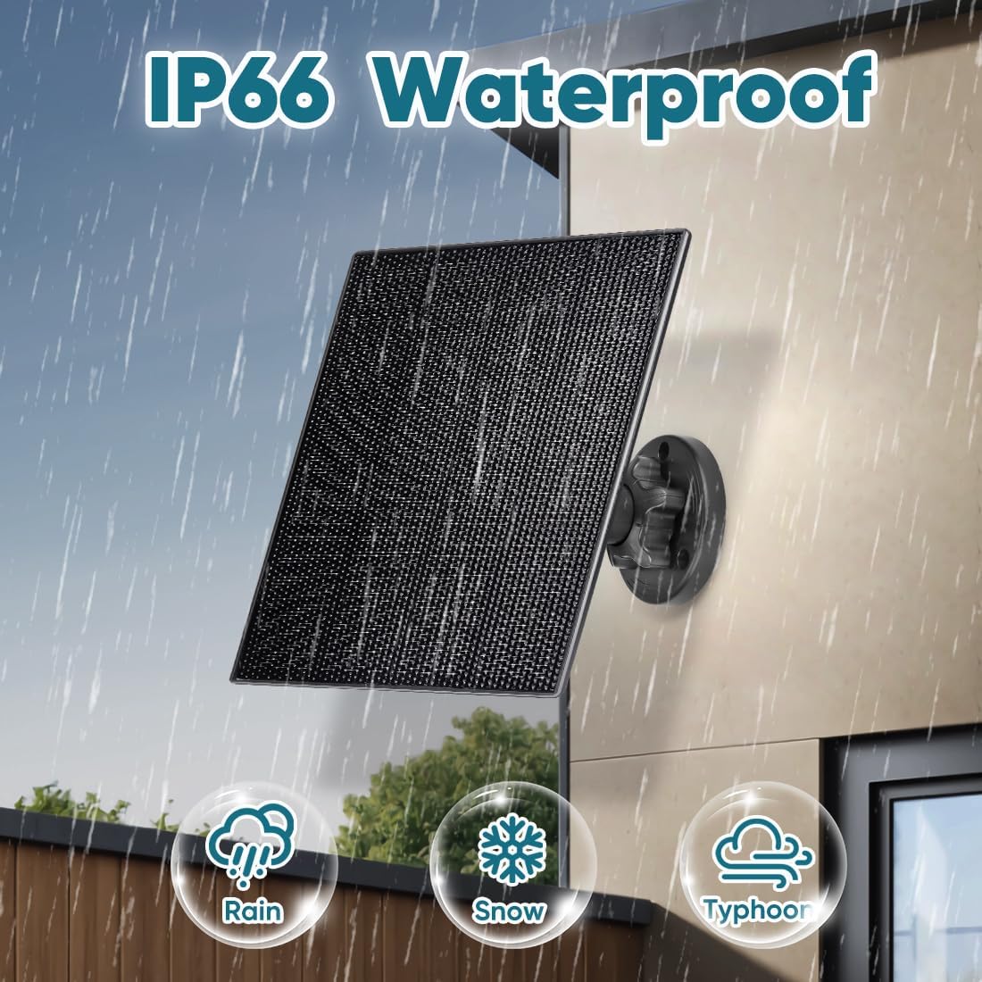 HNncheny IP66 weatherproof design withstands rain and dust for outdoor reliability