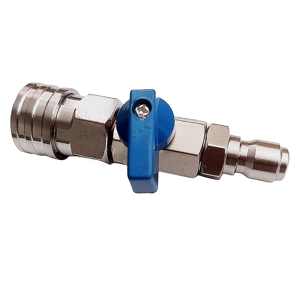HNOYGNU ball valve kit assembly for quick connections to sprayers, pumps and hoses