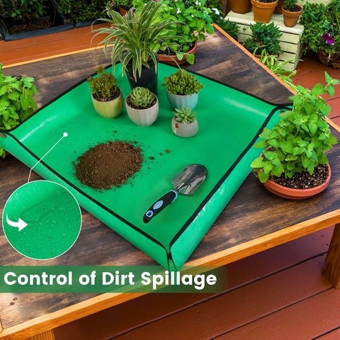 HNXTYAOB indoor garden mat ideal for transplanting and pruning.