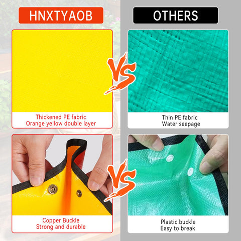 HNXTYAOB easy-to-clean mat folds compactly for storage.