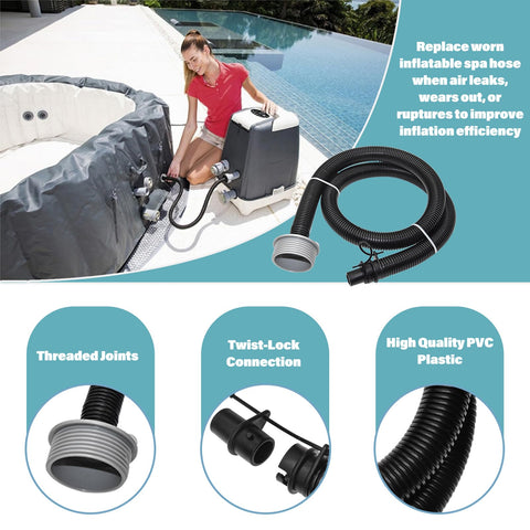 SaluSpa filter cartridge included with HOAIXUN kit for quick maintenance
