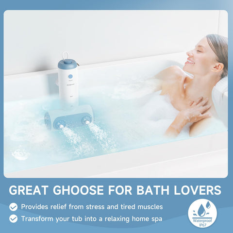 HOAWYEAH bath jets offer easy setup and adjustable distance for massage