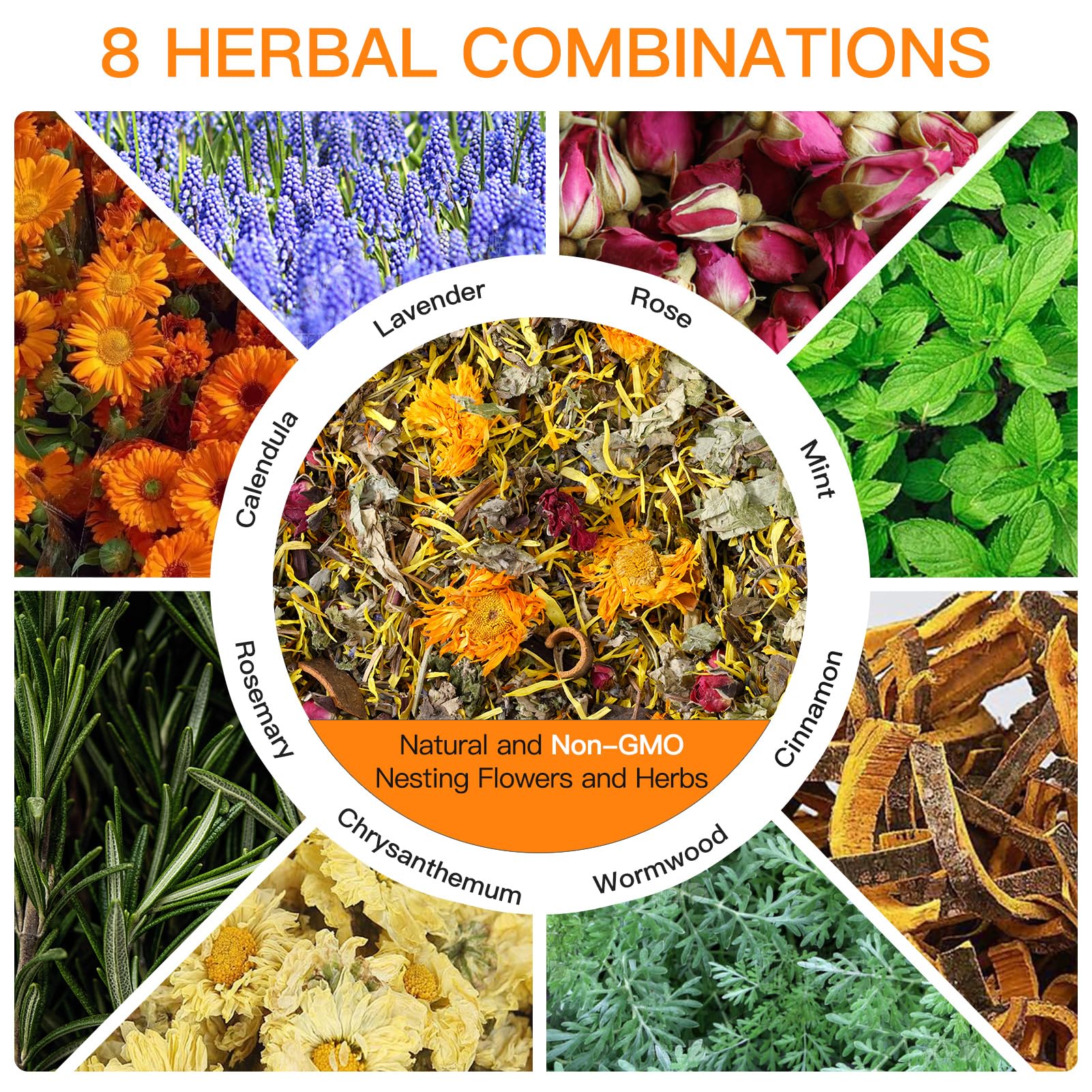 HoazHoald coop litter nesting herbs—aromatic, safe additions to nesting areas.