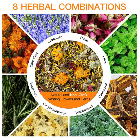 HoazHoald coop litter nesting herbs—aromatic, safe additions to nesting areas.
