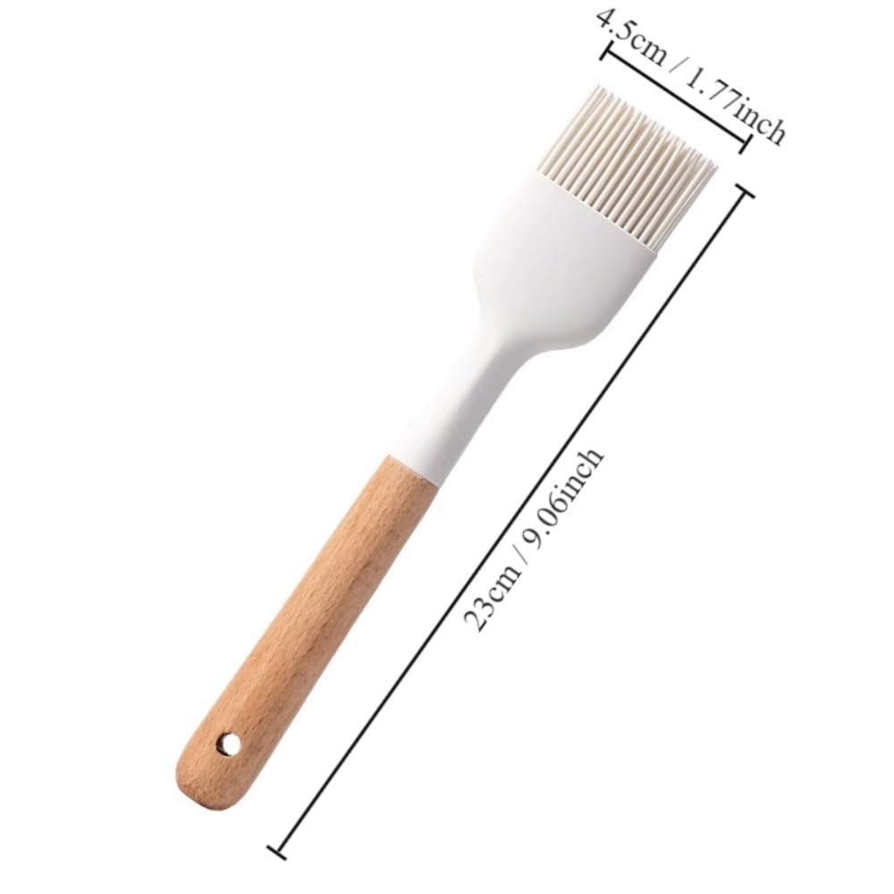 HobbyMe dishwasher-safe oil brush for quick cleanup after cooking.