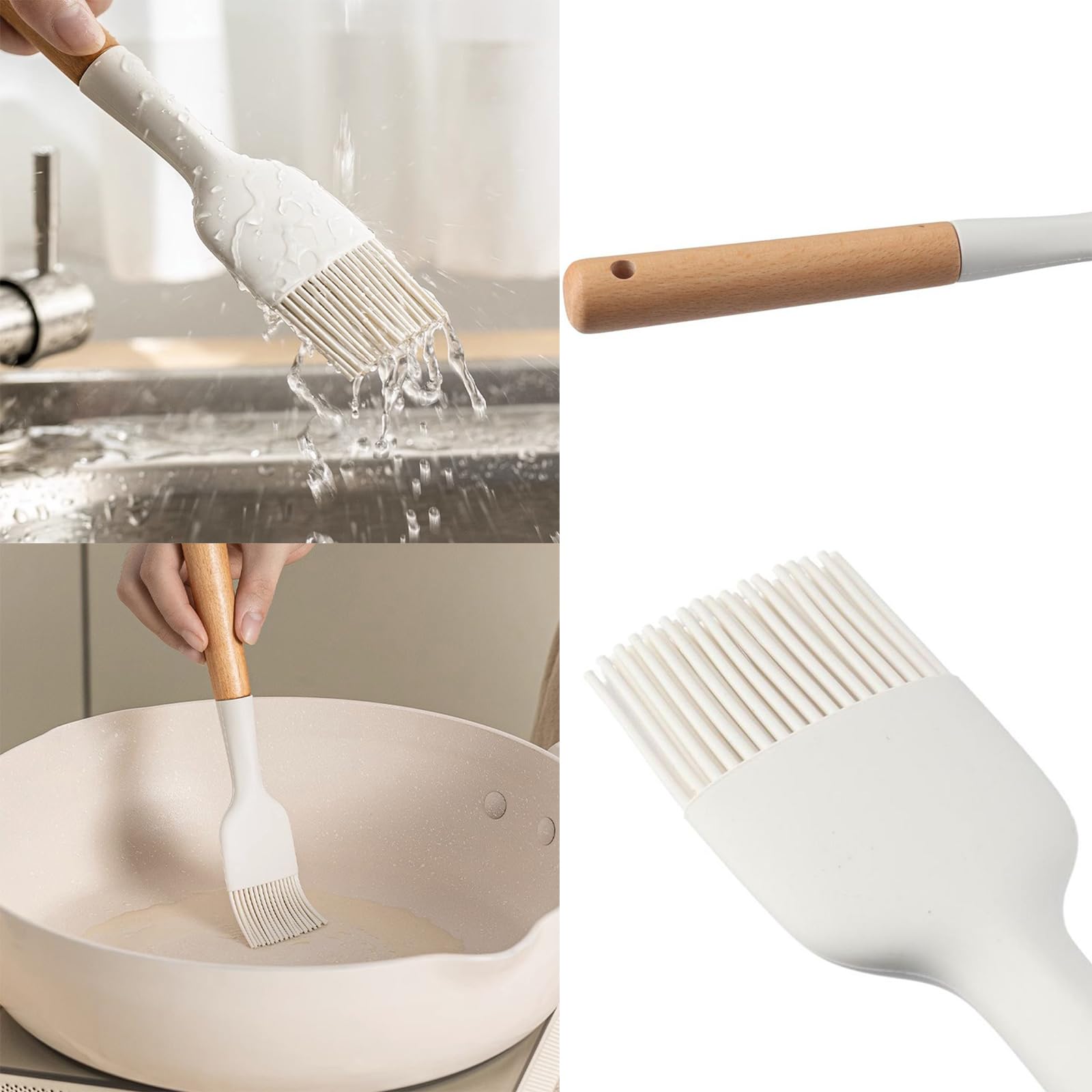 HobbyMe pastry brush for butter glazes on pastries and bread.