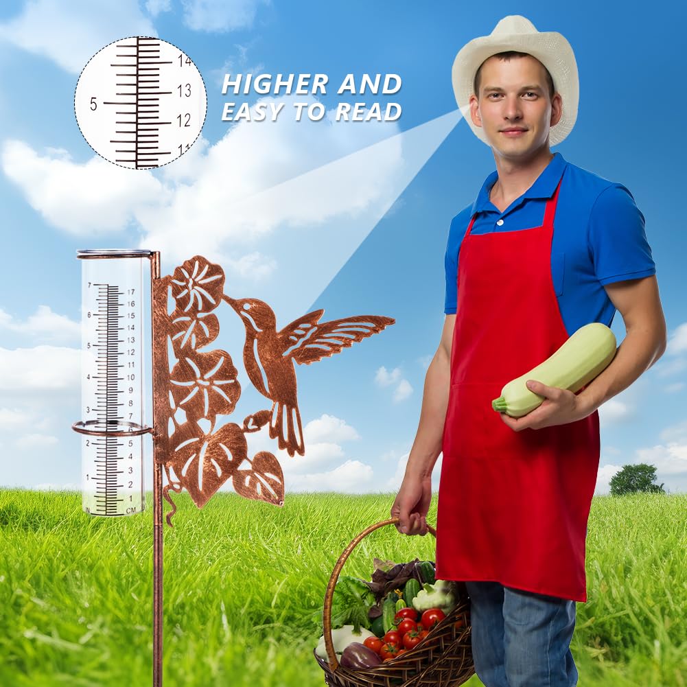 HOBYLUBY two-fork ground stake for secure installation.