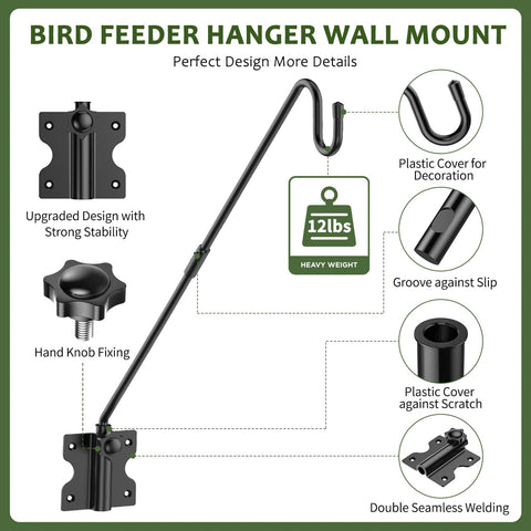 HOBITSTARX deck hook installation shows simple screws and an Allen wrench.