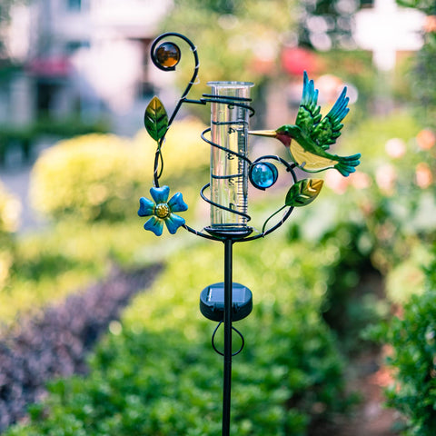 HOBYLUBY 5-inch glass tube provides clear precipitation readings.