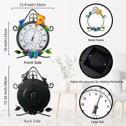 HOBYLUBY large 10-inch dial enables easy reading from a distance