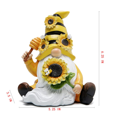 Hodao mom grandma gift bee gnome decor for garden joy.