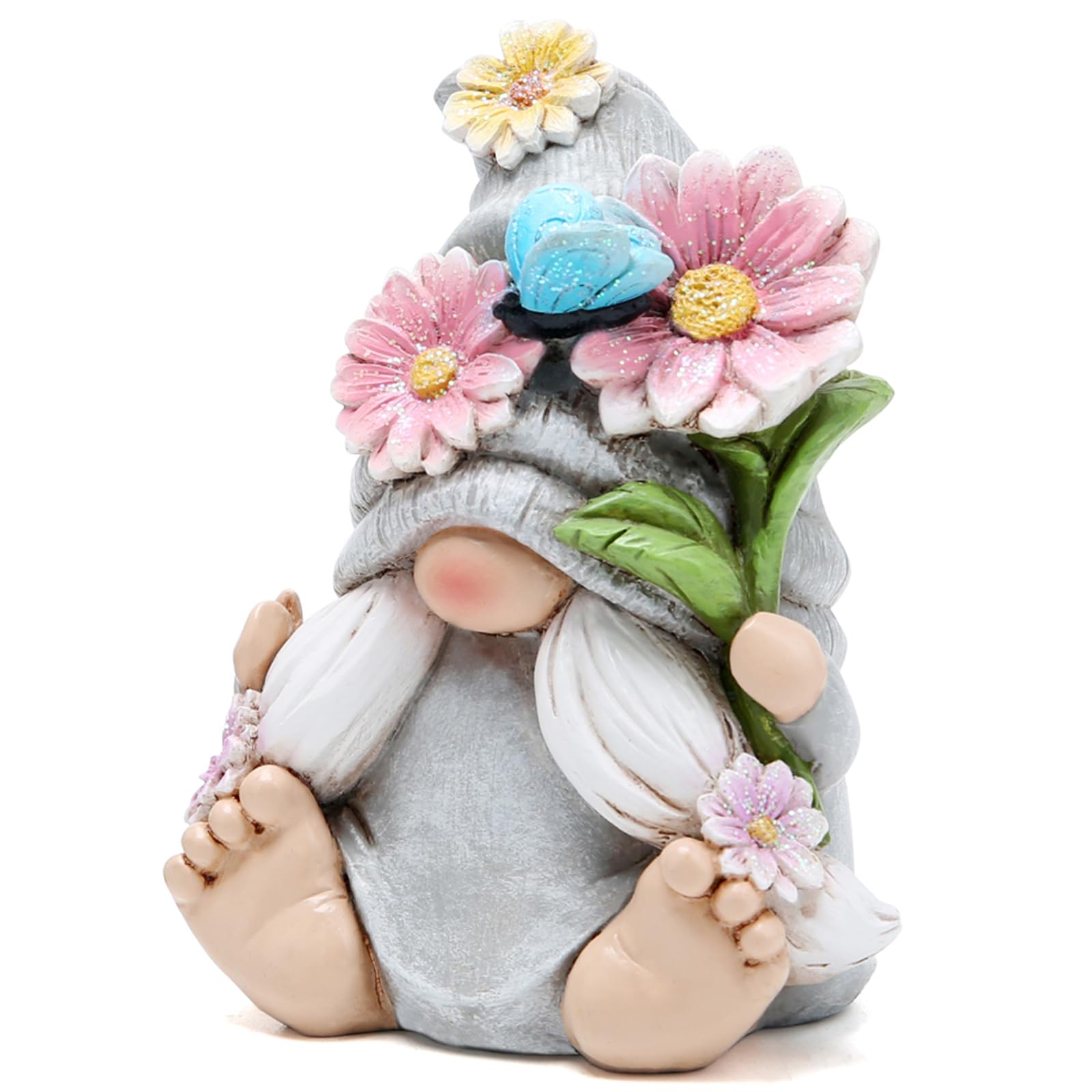 Hodao spring gnomes decor baby gnome brightens shelves.