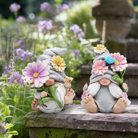 Hodao Spring Gnomes porch decor brings seasonal color to outdoor spaces.