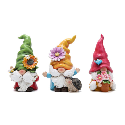 Hodao spring gnomes set adds vibrant charm to porches, gardens, and yards.
