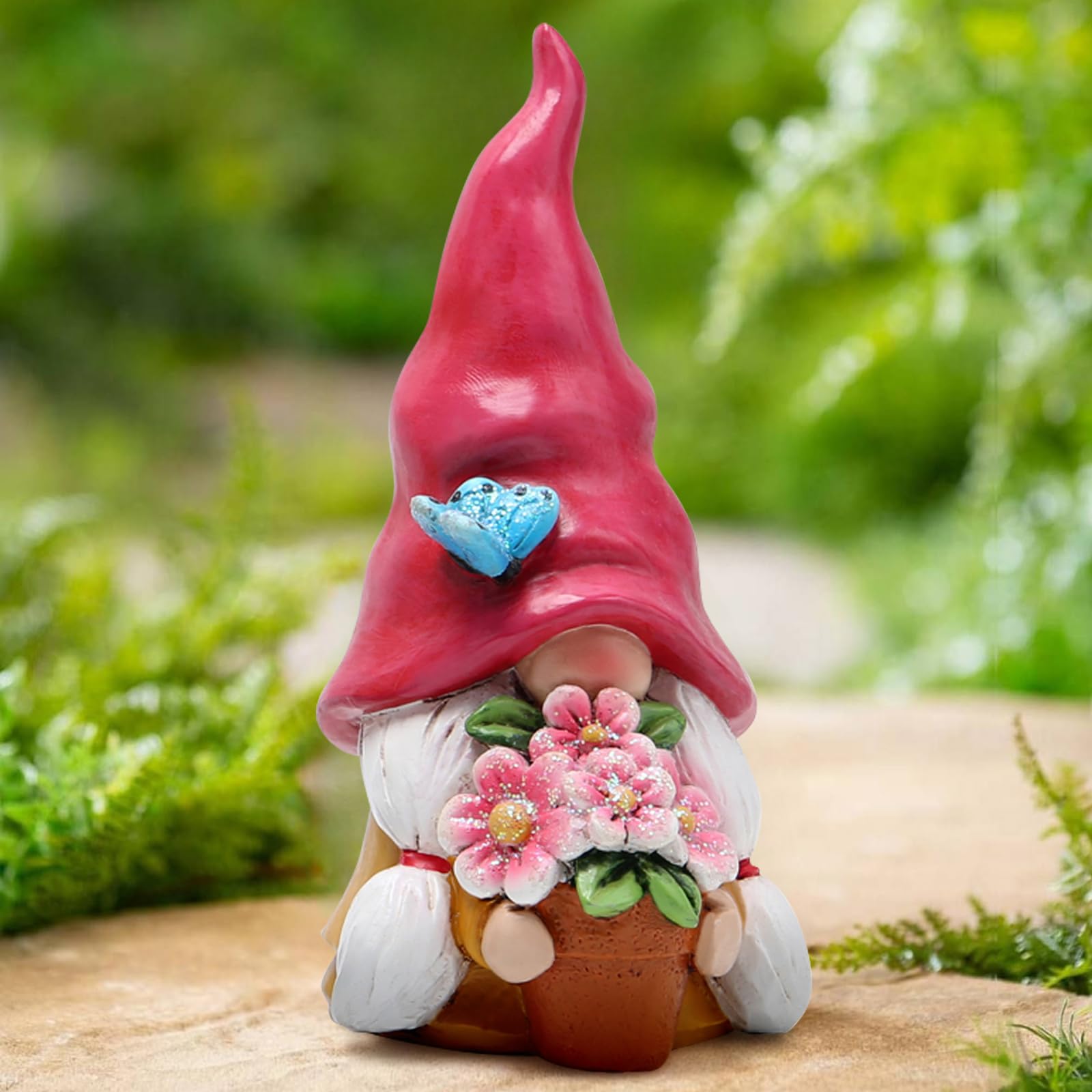 Hodao summer gnome decor accents porch or patio with rustic charm