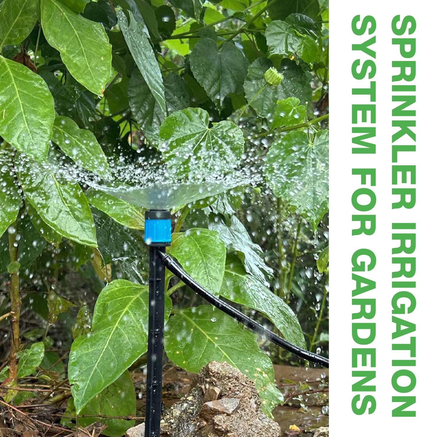 Hodiax quick hose connectors enable fast setup and changes.