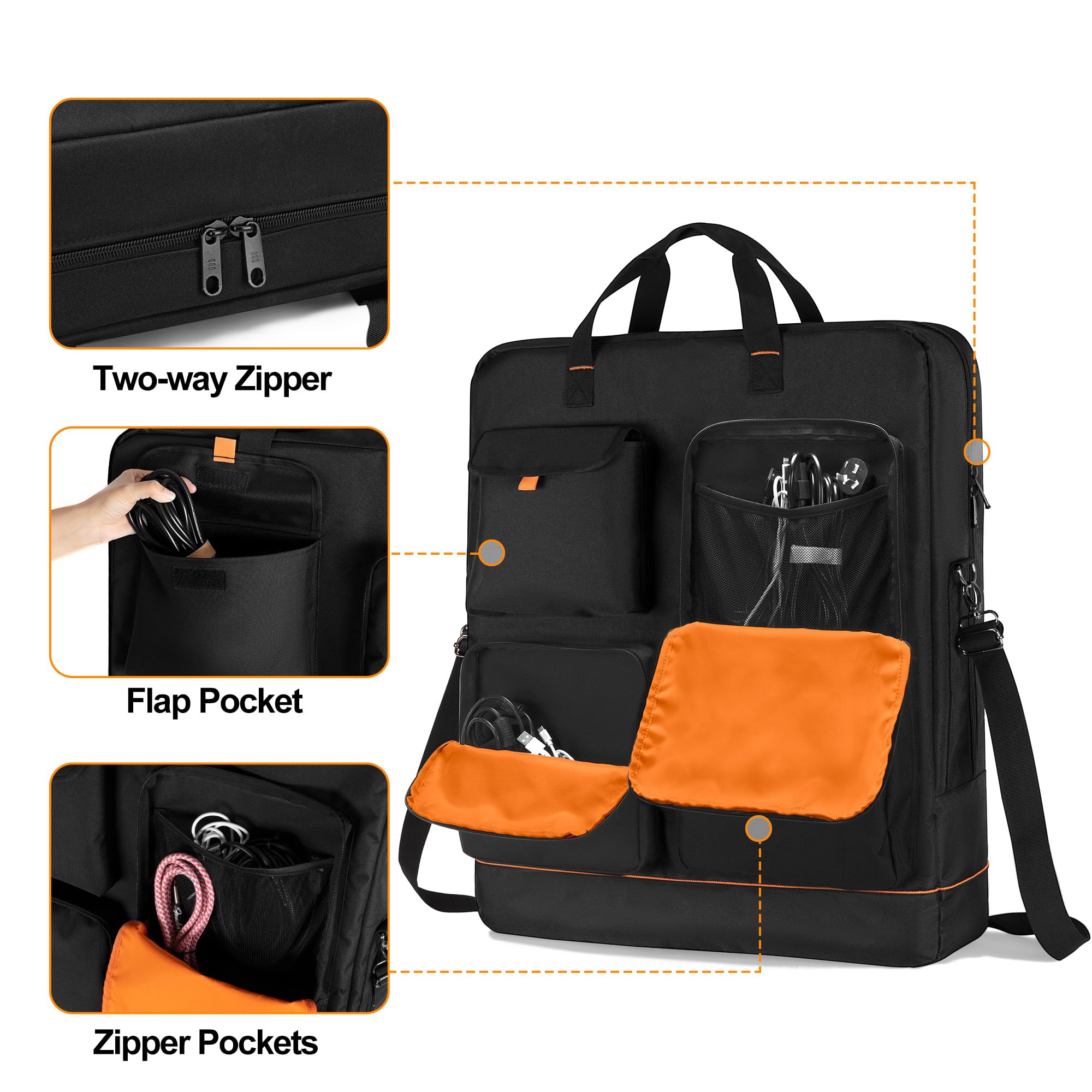 HODRANT padded protection keeps panels safe from bumps and scratches.