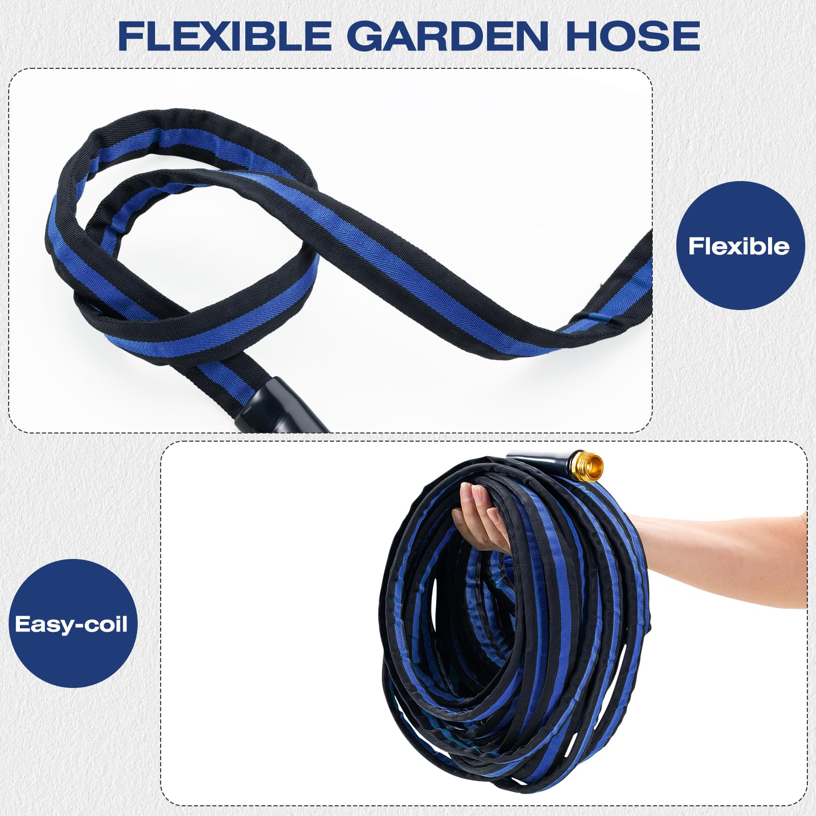 HODUP all-weather hose resists high pressure and extreme temperatures.
