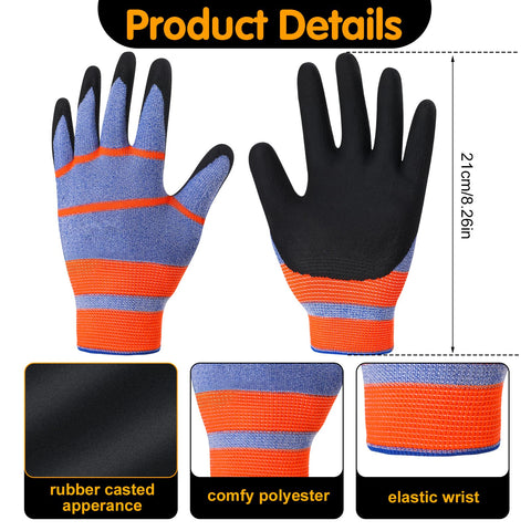 Hoemwarm gloves with soft, flexible fit for comfortable long wear during tasks.