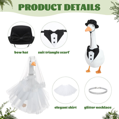Hoemwarm goose necklace and collar add subtle finishing touch.