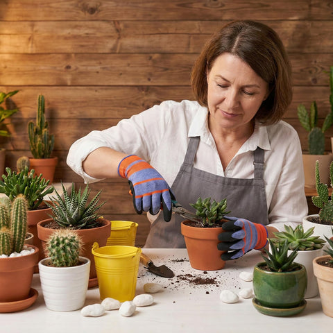 Hoemwarm protective yard gloves support safe pruning, digging, and raking tasks.