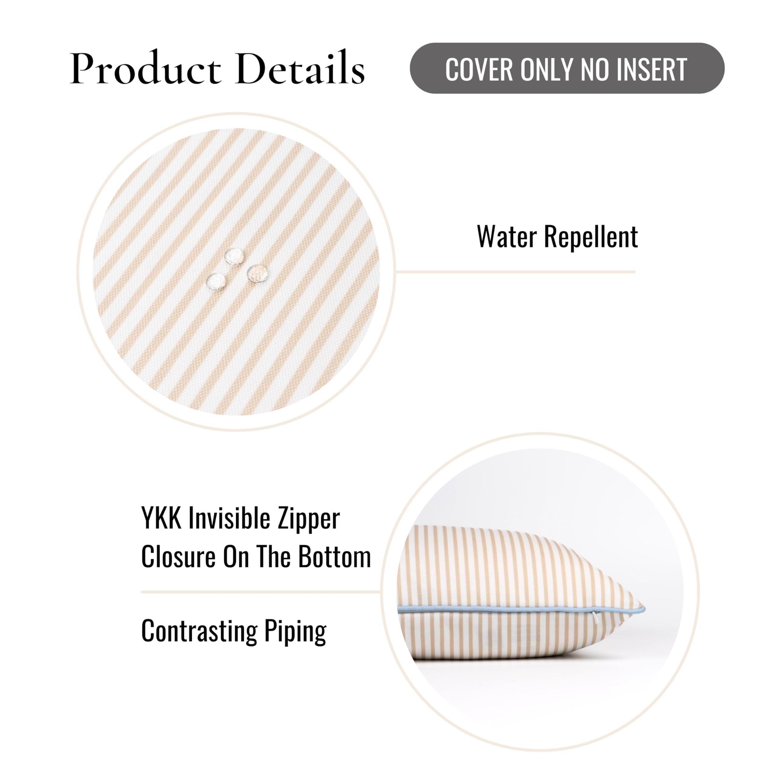 Hofdeco Premium weather-resistant fabric for indoor and outdoor use.